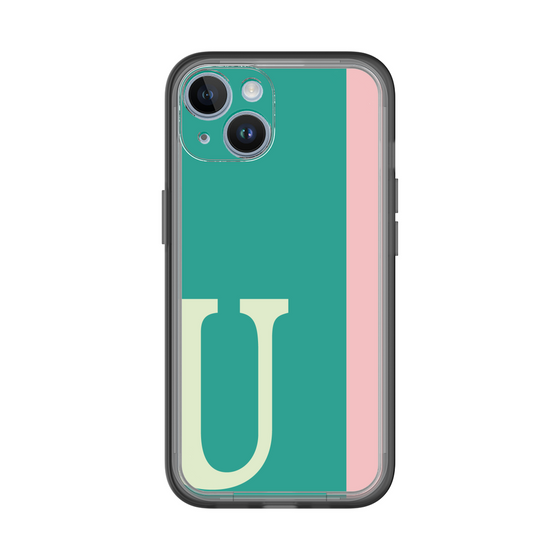 Slim Protection Premium Case［ オリジナル - initial color line - U green ］