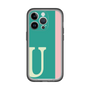 Slim Protection Premium Case［ オリジナル - initial color line - U green ］