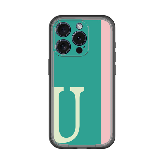 Slim Protection Premium Case［ オリジナル - initial color line - U green ］
