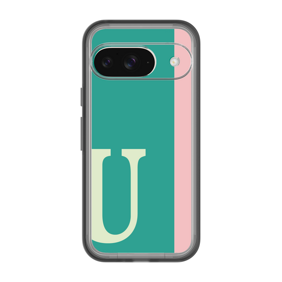 Slim Protection Premium Case［ オリジナル - initial color line - U green ］
