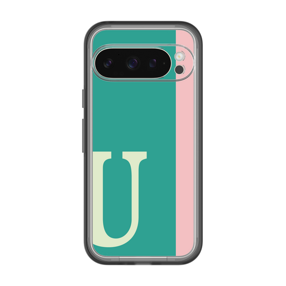 Slim Protection Premium Case［ オリジナル - initial color line - U green ］