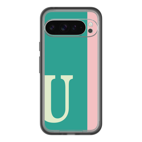 Slim Protection Premium Case［ オリジナル - initial color line - U green ］