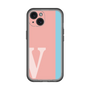 Slim Protection Premium Case［ オリジナル - initial color line - V pink ］