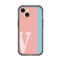 Slim Protection Premium Case［ オリジナル - initial color line - V pink ］