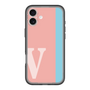 Slim Protection Premium Case［ オリジナル - initial color line - V pink ］