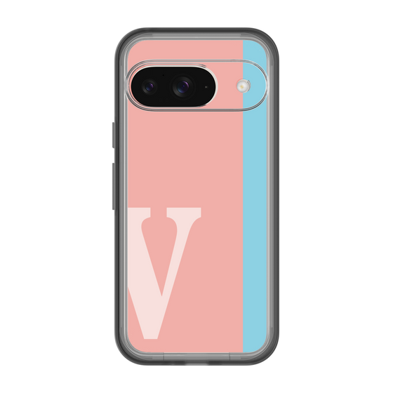 Slim Protection Premium Case［ オリジナル - initial color line - V pink ］