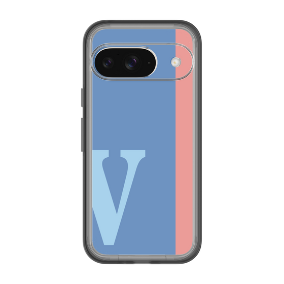 Slim Protection Premium Case［ オリジナル - initial color line - V blue ］