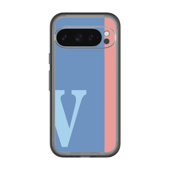 Slim Protection Premium Case［ オリジナル - initial color line - V blue ］