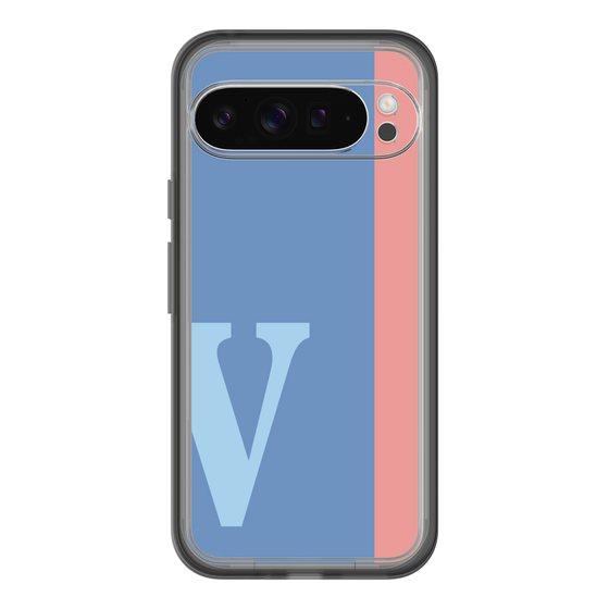 Slim Protection Premium Case［ オリジナル - initial color line - V blue ］