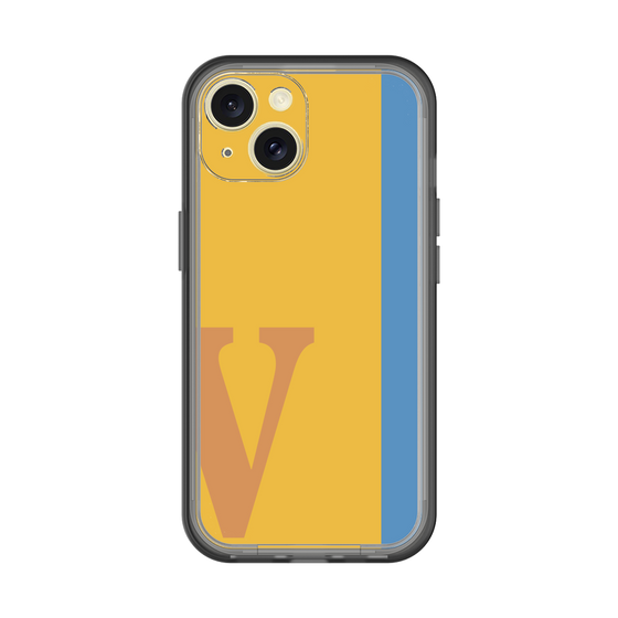 Slim Protection Premium Case［ オリジナル - initial color line - V orange ］