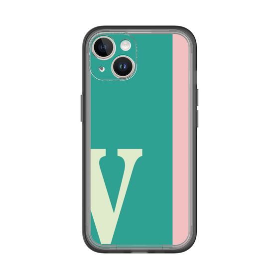 Slim Protection Premium Case［ オリジナル - initial color line - V green ］