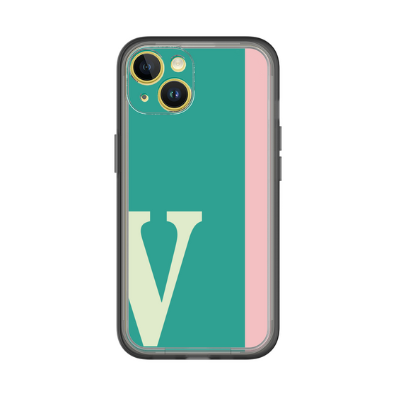 Slim Protection Premium Case［ オリジナル - initial color line - V green ］