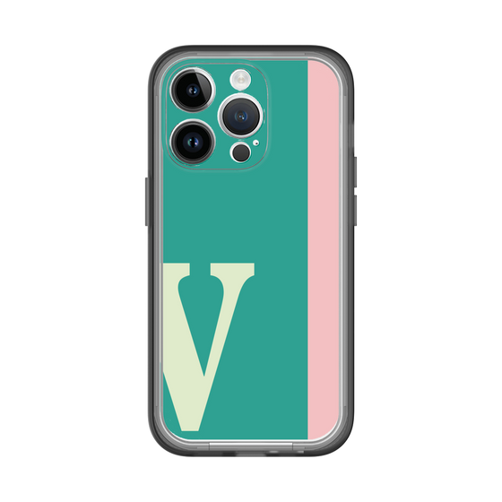Slim Protection Premium Case［ オリジナル - initial color line - V green ］
