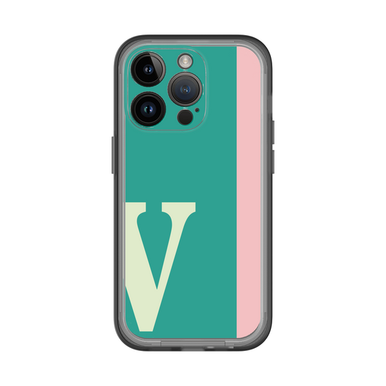 Slim Protection Premium Case［ オリジナル - initial color line - V green ］