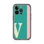 Slim Protection Premium Case［ オリジナル - initial color line - V green ］