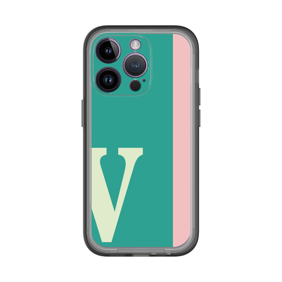Slim Protection Premium Case［ オリジナル - initial color line - V green ］
