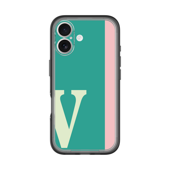 Slim Protection Premium Case［ オリジナル - initial color line - V green ］