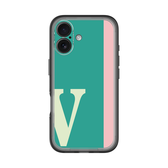 Slim Protection Premium Case［ オリジナル - initial color line - V green ］
