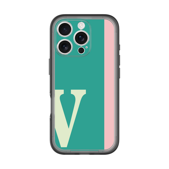 Slim Protection Premium Case［ オリジナル - initial color line - V green ］
