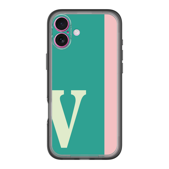 Slim Protection Premium Case［ オリジナル - initial color line - V green ］
