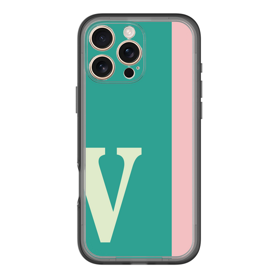 Slim Protection Premium Case［ オリジナル - initial color line - V green ］
