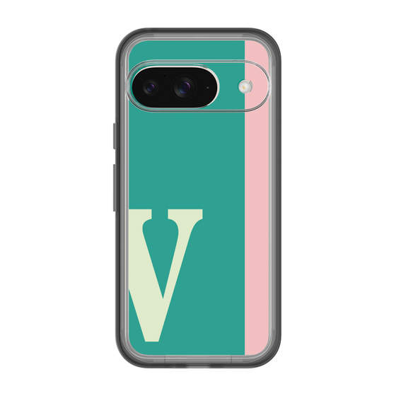 Slim Protection Premium Case［ オリジナル - initial color line - V green ］
