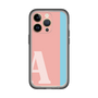 Slim Protection Premium Case［ オリジナル - initial color line - A pink ］