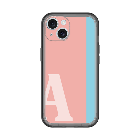 Slim Protection Premium Case［ オリジナル - initial color line - A pink ］