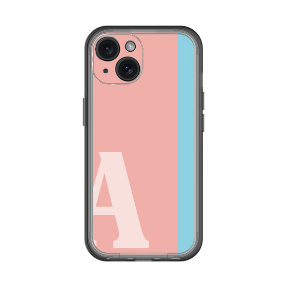 Slim Protection Premium Case［ オリジナル - initial color line - A pink ］