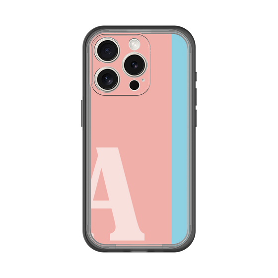Slim Protection Premium Case［ オリジナル - initial color line - A pink ］