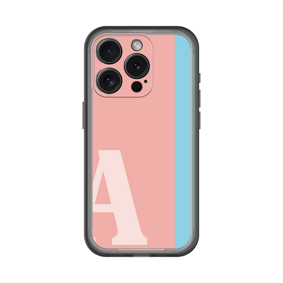 Slim Protection Premium Case［ オリジナル - initial color line - A pink ］