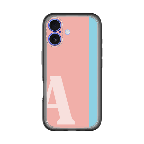 Slim Protection Premium Case［ オリジナル - initial color line - A pink ］
