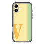 Slim Protection Premium Case［ オリジナル - initial color line - V yellow ］
