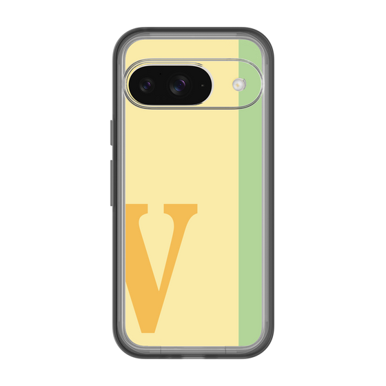 Slim Protection Premium Case［ オリジナル - initial color line - V yellow ］