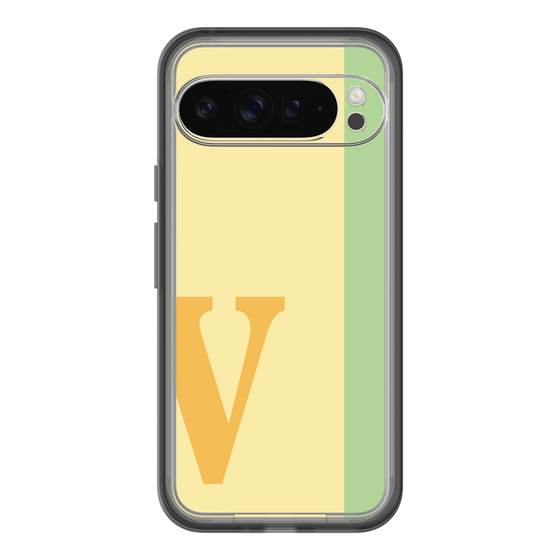 Slim Protection Premium Case［ オリジナル - initial color line - V yellow ］
