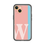 Slim Protection Premium Case［ オリジナル - initial color line - W pink ］