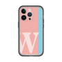 Slim Protection Premium Case［ オリジナル - initial color line - W pink ］