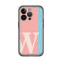 Slim Protection Premium Case［ オリジナル - initial color line - W pink ］