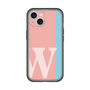 Slim Protection Premium Case［ オリジナル - initial color line - W pink ］