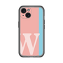 Slim Protection Premium Case［ オリジナル - initial color line - W pink ］