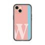 Slim Protection Premium Case［ オリジナル - initial color line - W pink ］