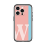 Slim Protection Premium Case［ オリジナル - initial color line - W pink ］
