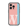 Slim Protection Premium Case［ オリジナル - initial color line - W pink ］