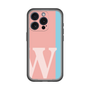 Slim Protection Premium Case［ オリジナル - initial color line - W pink ］
