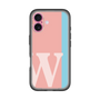 Slim Protection Premium Case［ オリジナル - initial color line - W pink ］