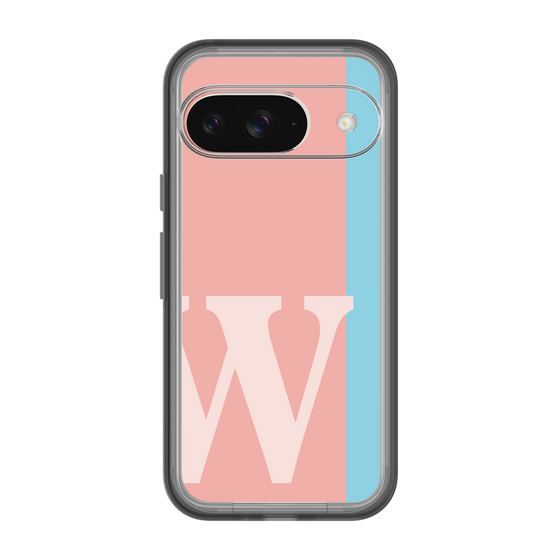 Slim Protection Premium Case［ オリジナル - initial color line - W pink ］