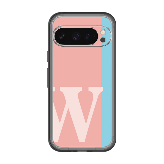 Slim Protection Premium Case［ オリジナル - initial color line - W pink ］