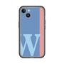 Slim Protection Premium Case［ オリジナル - initial color line - W blue ］