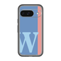 Slim Protection Premium Case［ オリジナル - initial color line - W blue ］