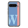 Slim Protection Premium Case［ オリジナル - initial color line - W blue ］